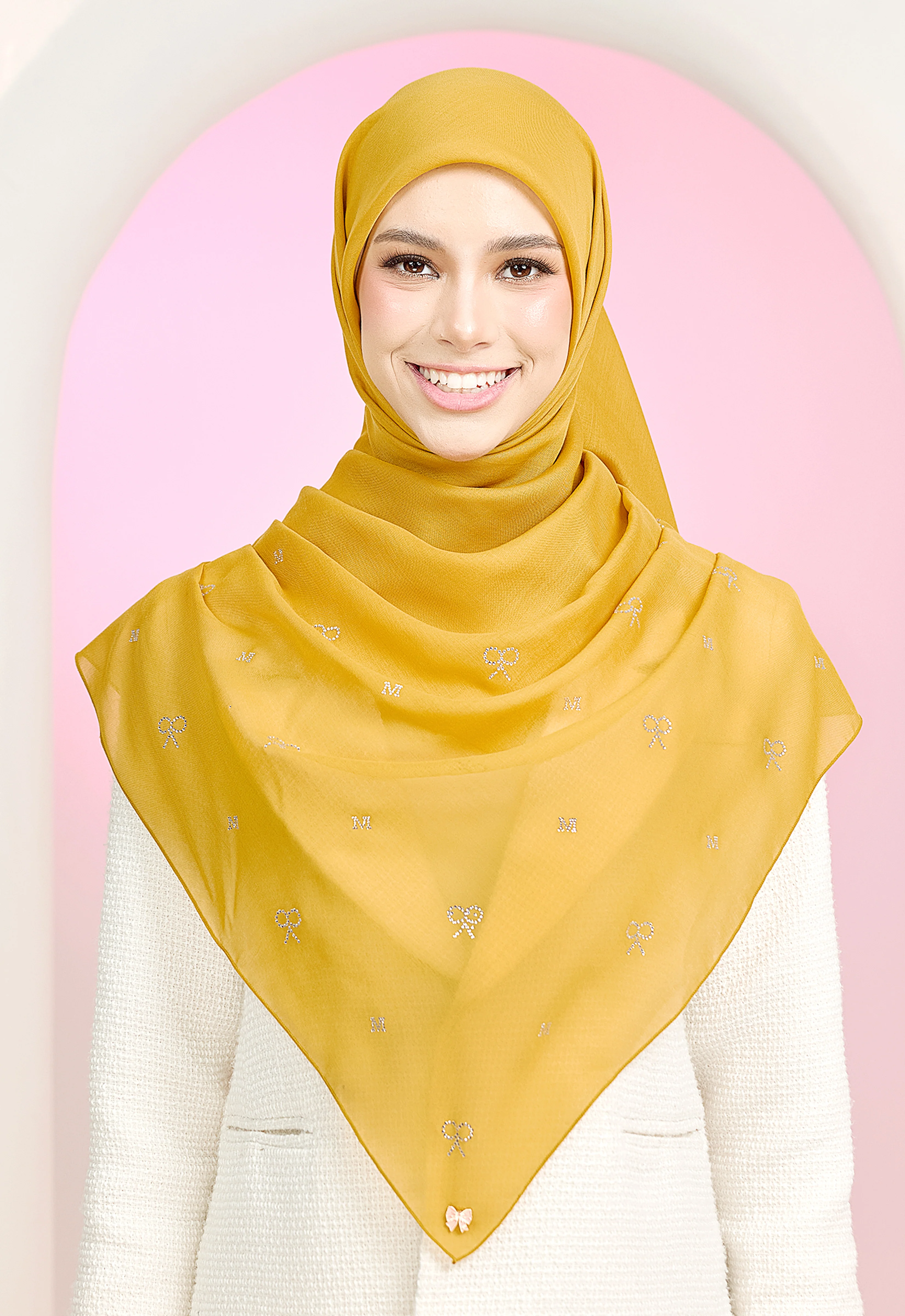 RIBBONY PLAIN STONE - MUSTARD - Image 6