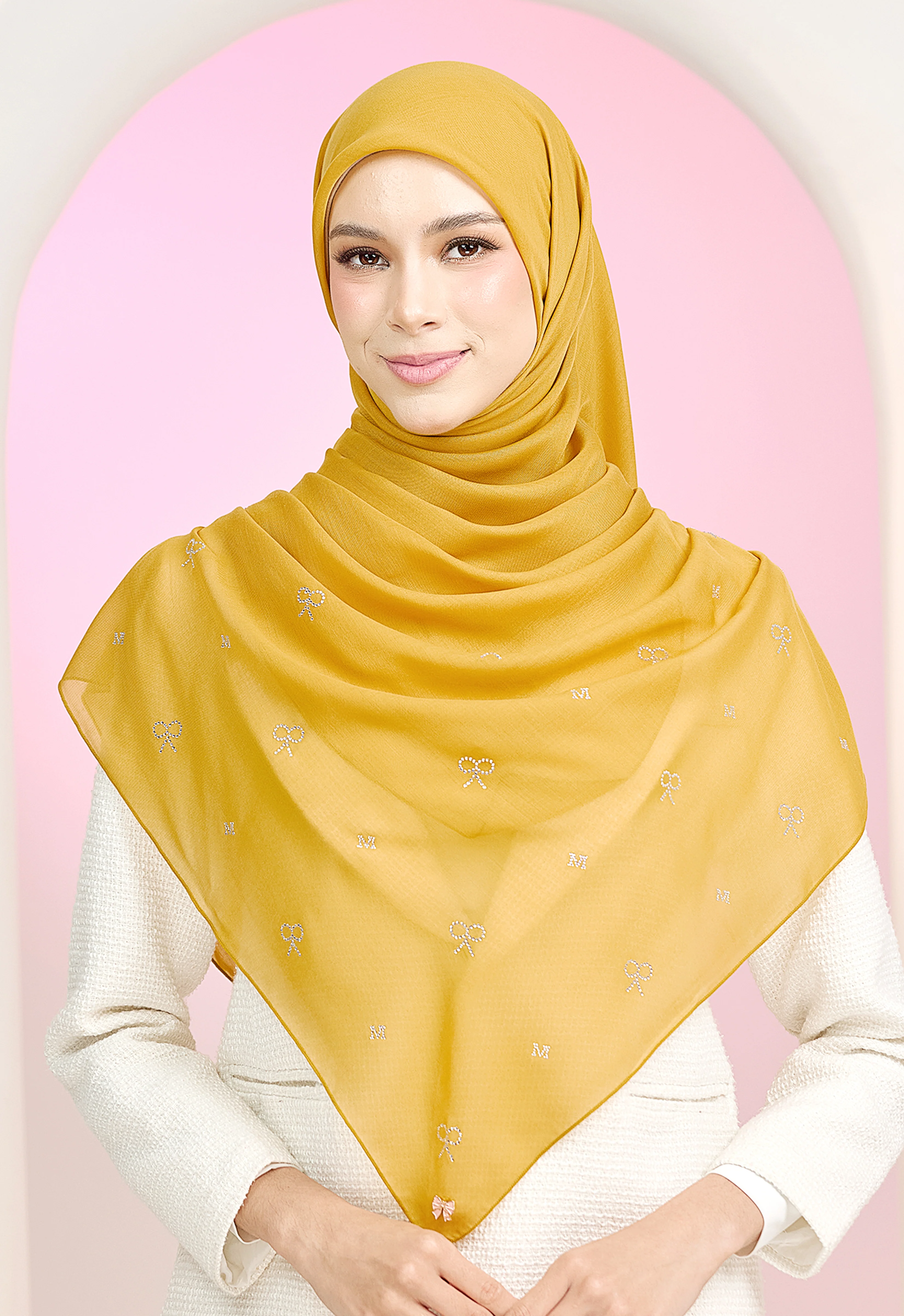 RIBBONY PLAIN STONE - MUSTARD - Image 8