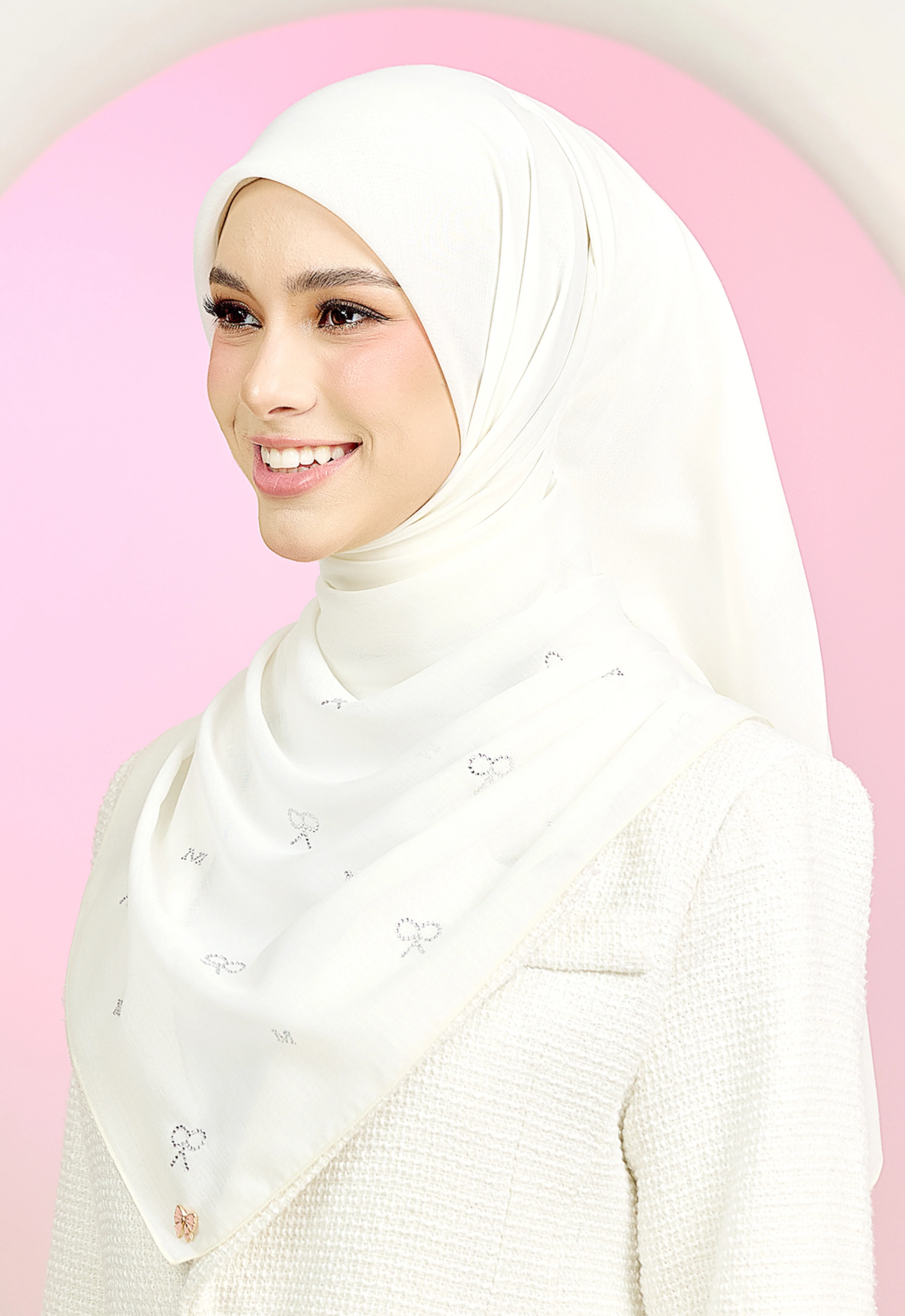 RIBBONY PLAIN STONE - OFF WHITE - Image 5