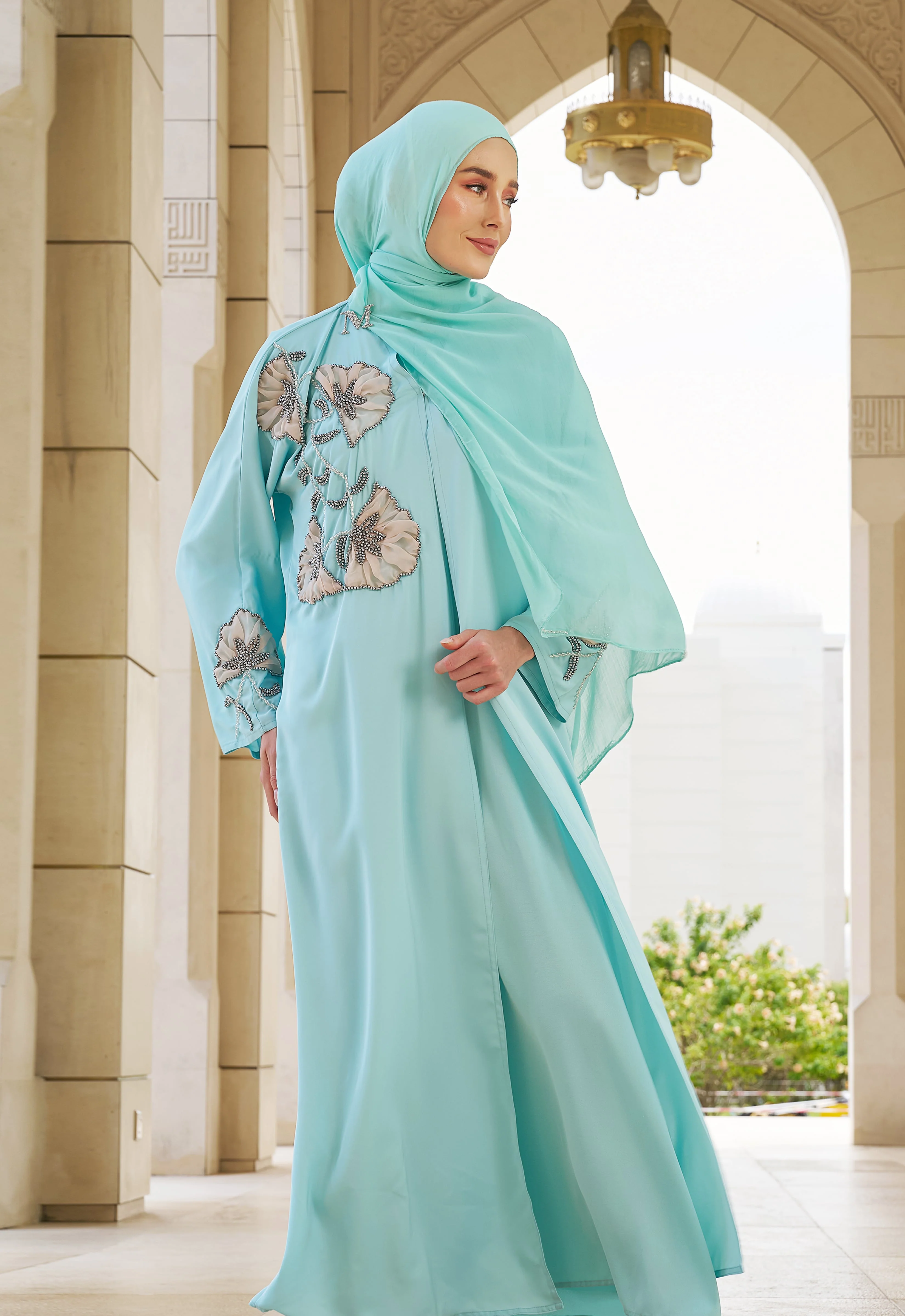 RANIA LUXE ABAYA - TIFFANY - Image 4