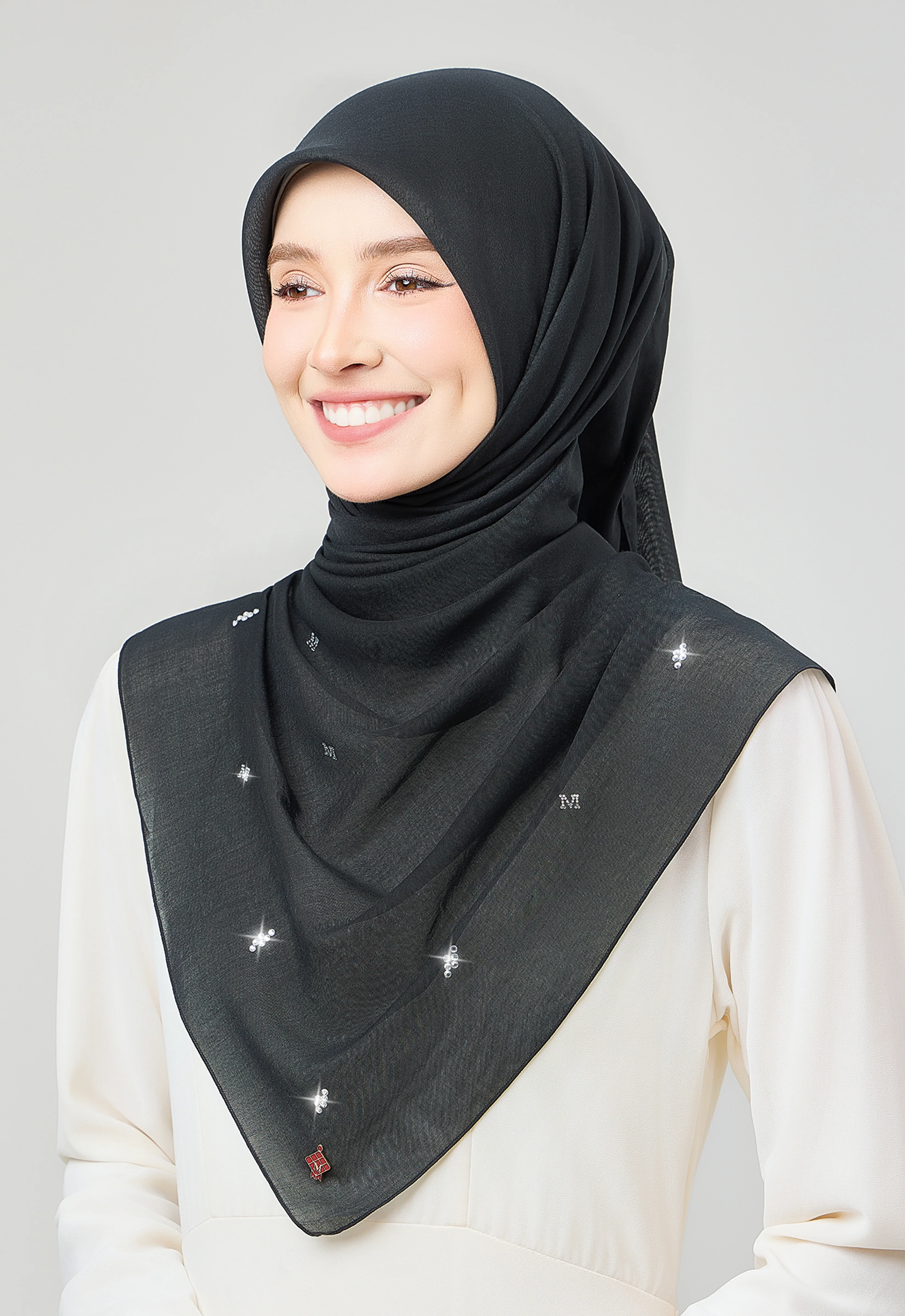 SETULUS RAYA PLAIN STONE - BLACK - Image 3