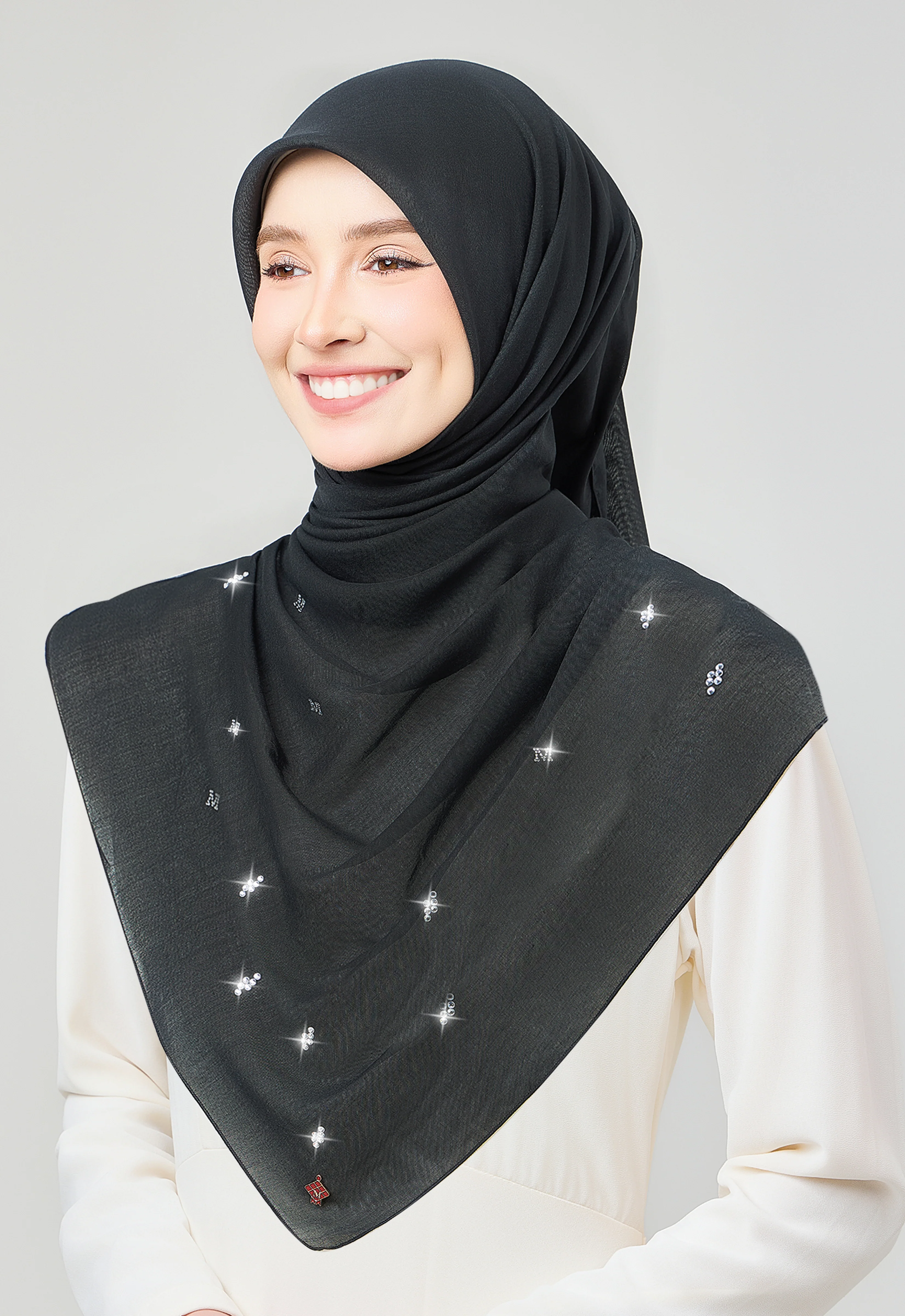 SETULUS RAYA PLAIN STONE - BLACK - Image 4