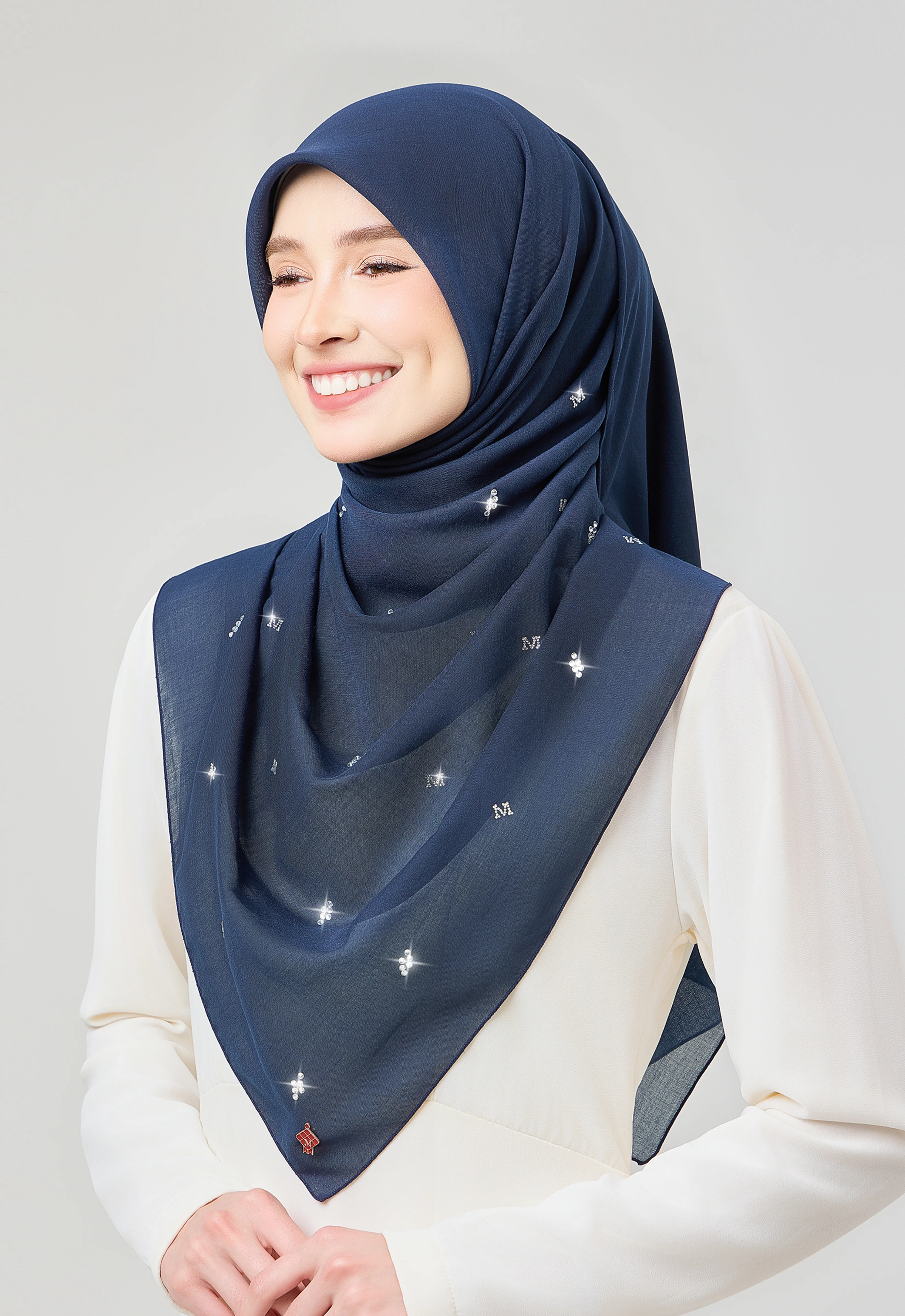 SETULUS RAYA PLAIN STONE - DARK BLUE - Image 3