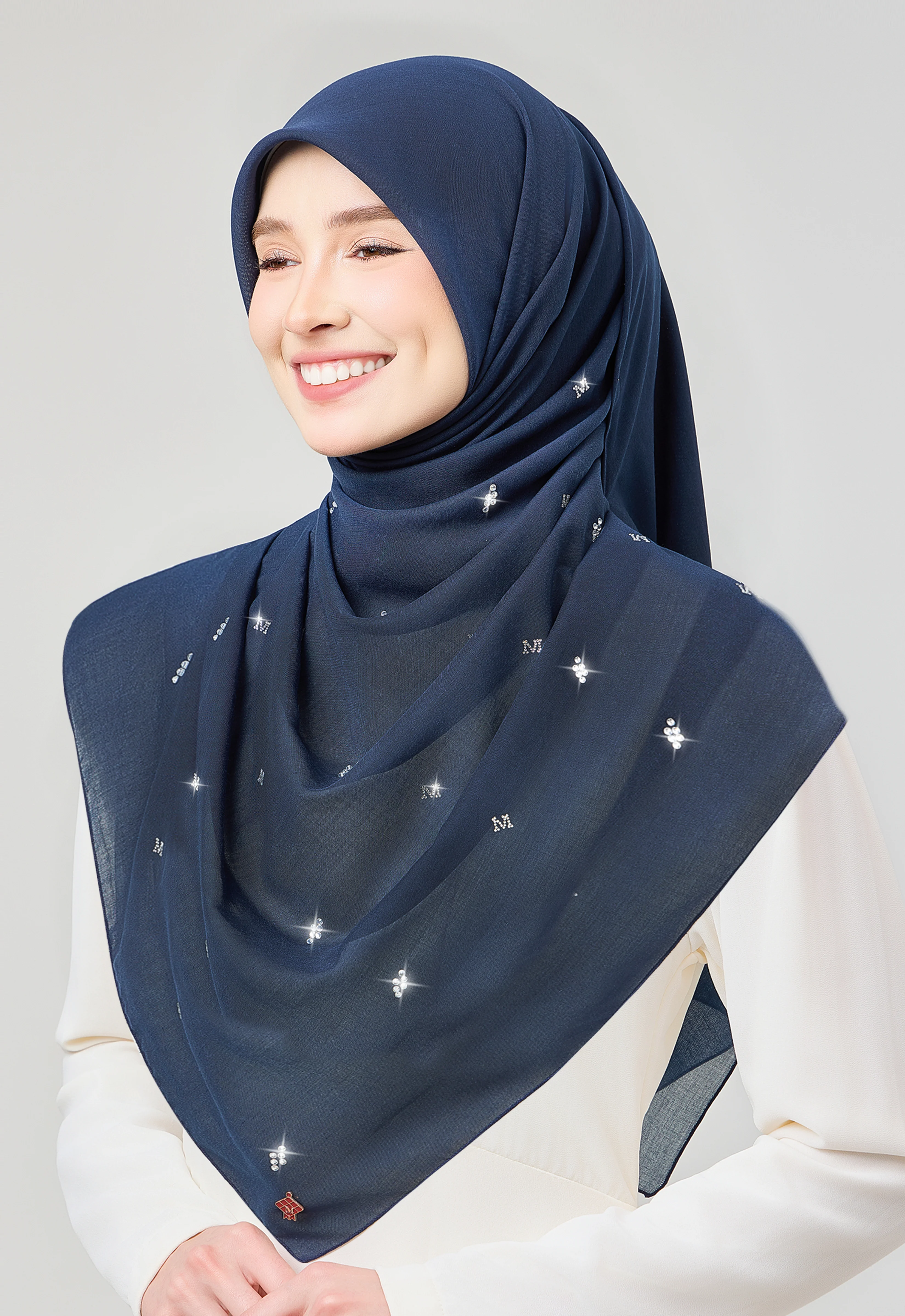SETULUS RAYA PLAIN STONE - DARK BLUE - Image 4