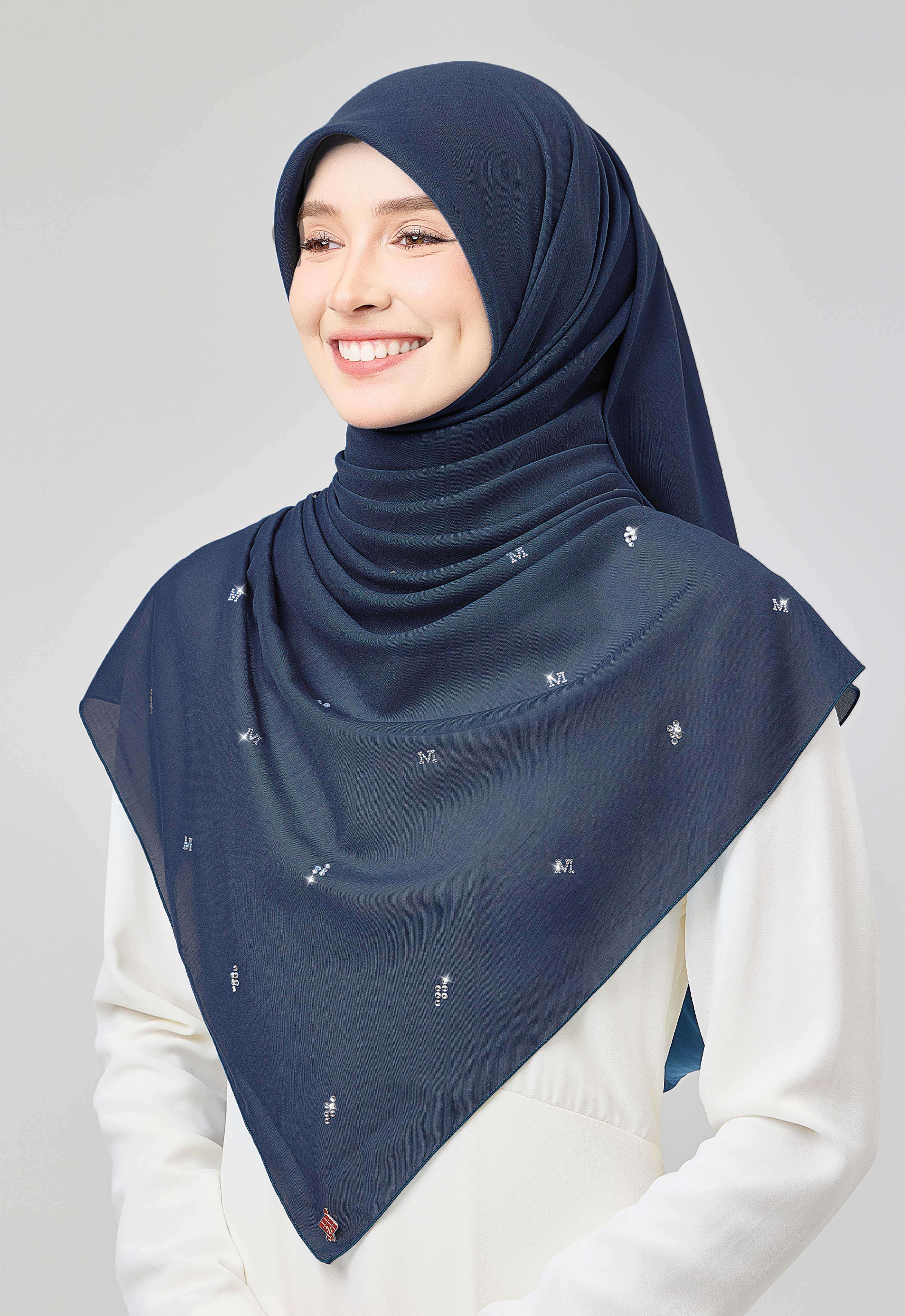 SETULUS RAYA PLAIN STONE - DARK BLUE - Image 5