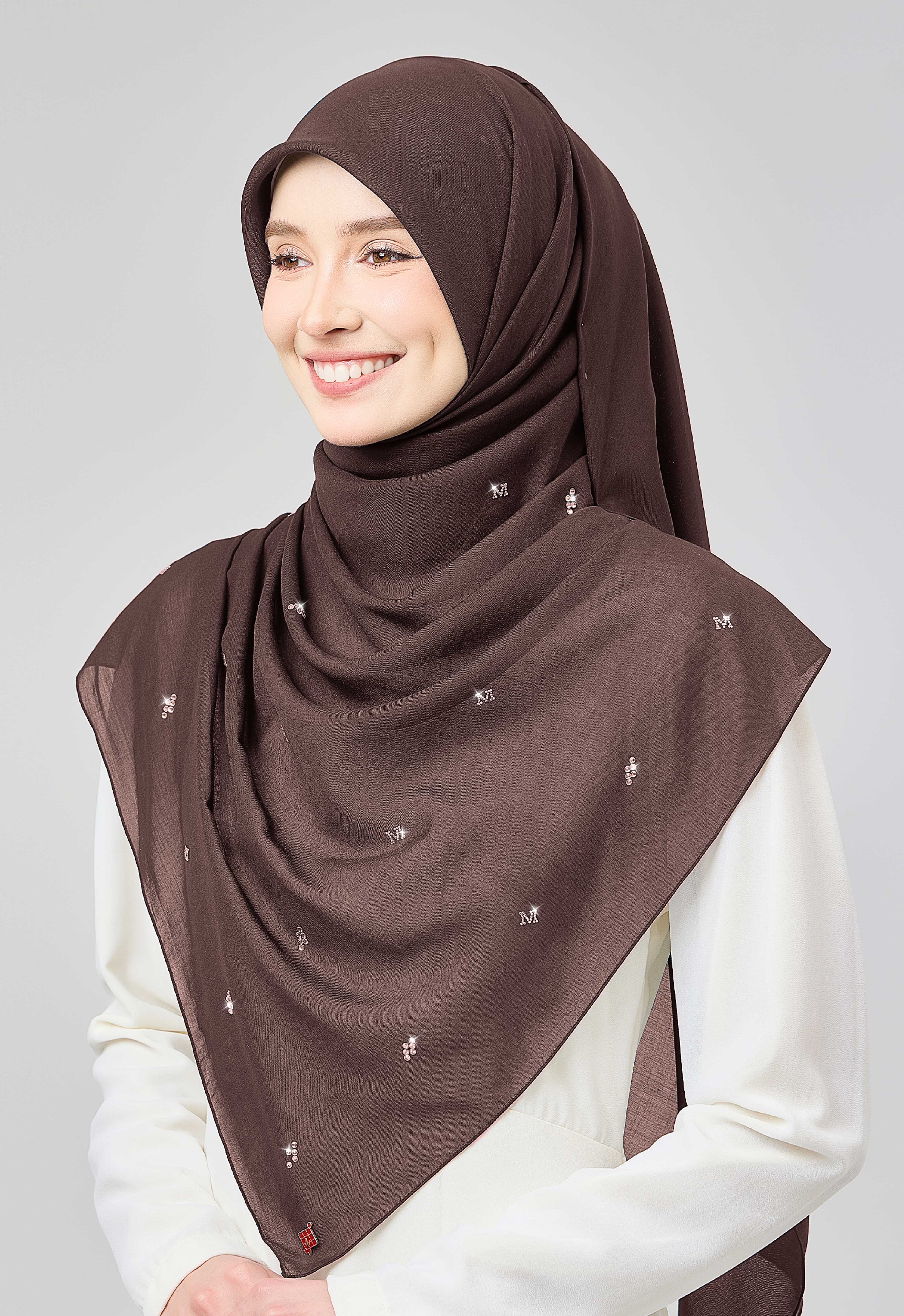 SETULUS RAYA PLAIN STONE - DARK BROWN - Image 5