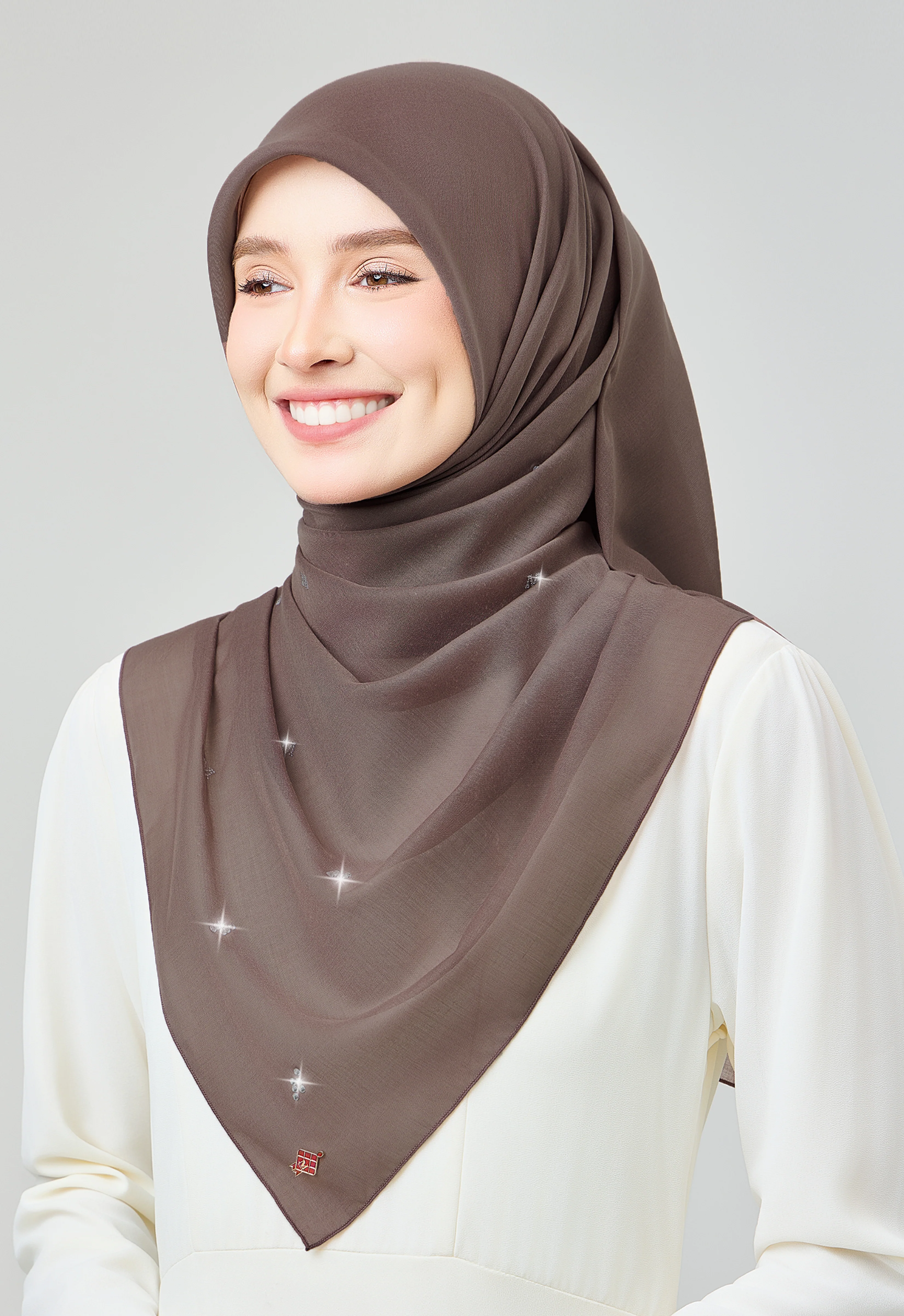 SETULUS RAYA PLAIN STONE - MOCHA - Image 3