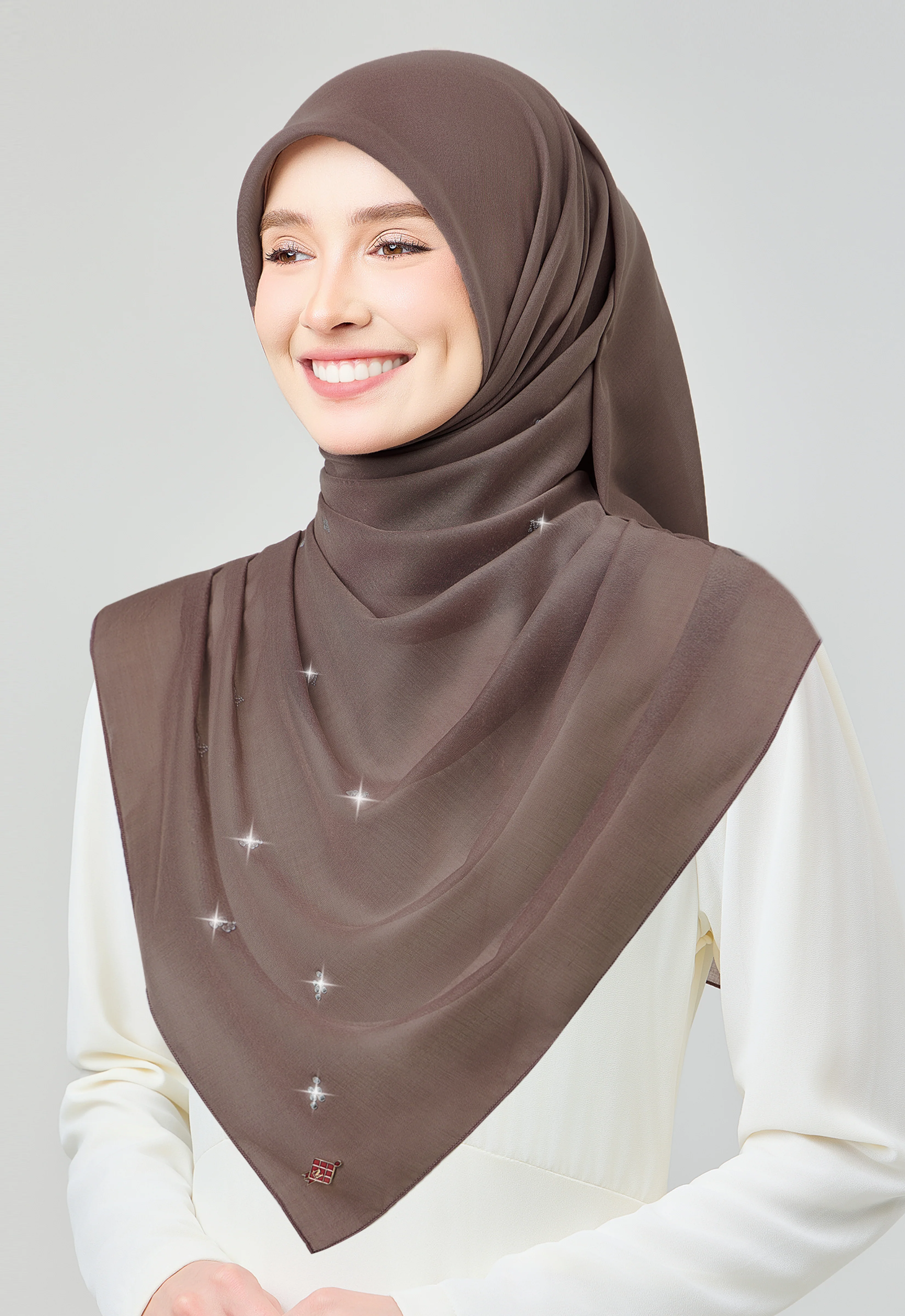 SETULUS RAYA PLAIN STONE - MOCHA - Image 4