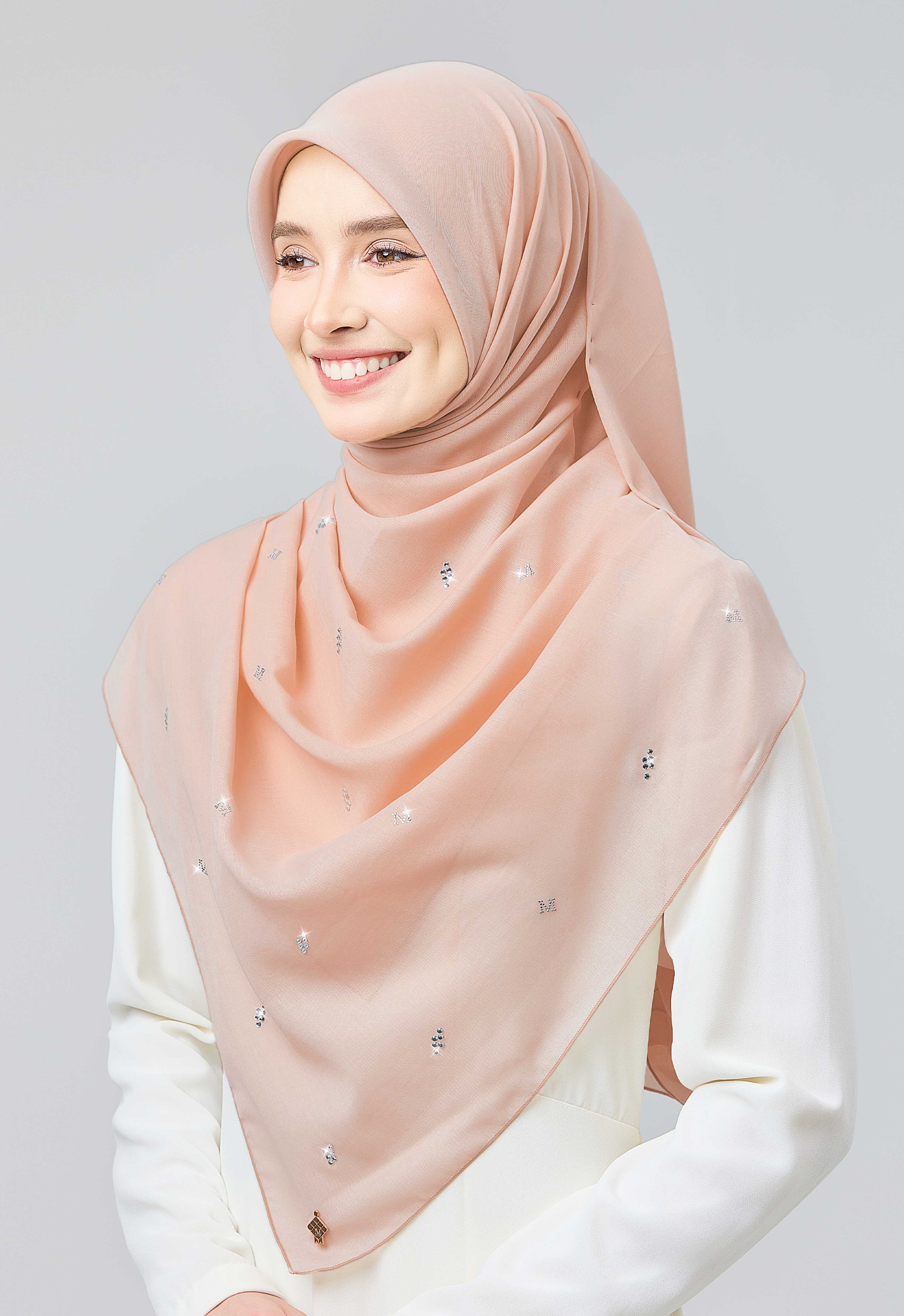 SETULUS RAYA PLAIN STONE - PEACH - Image 5