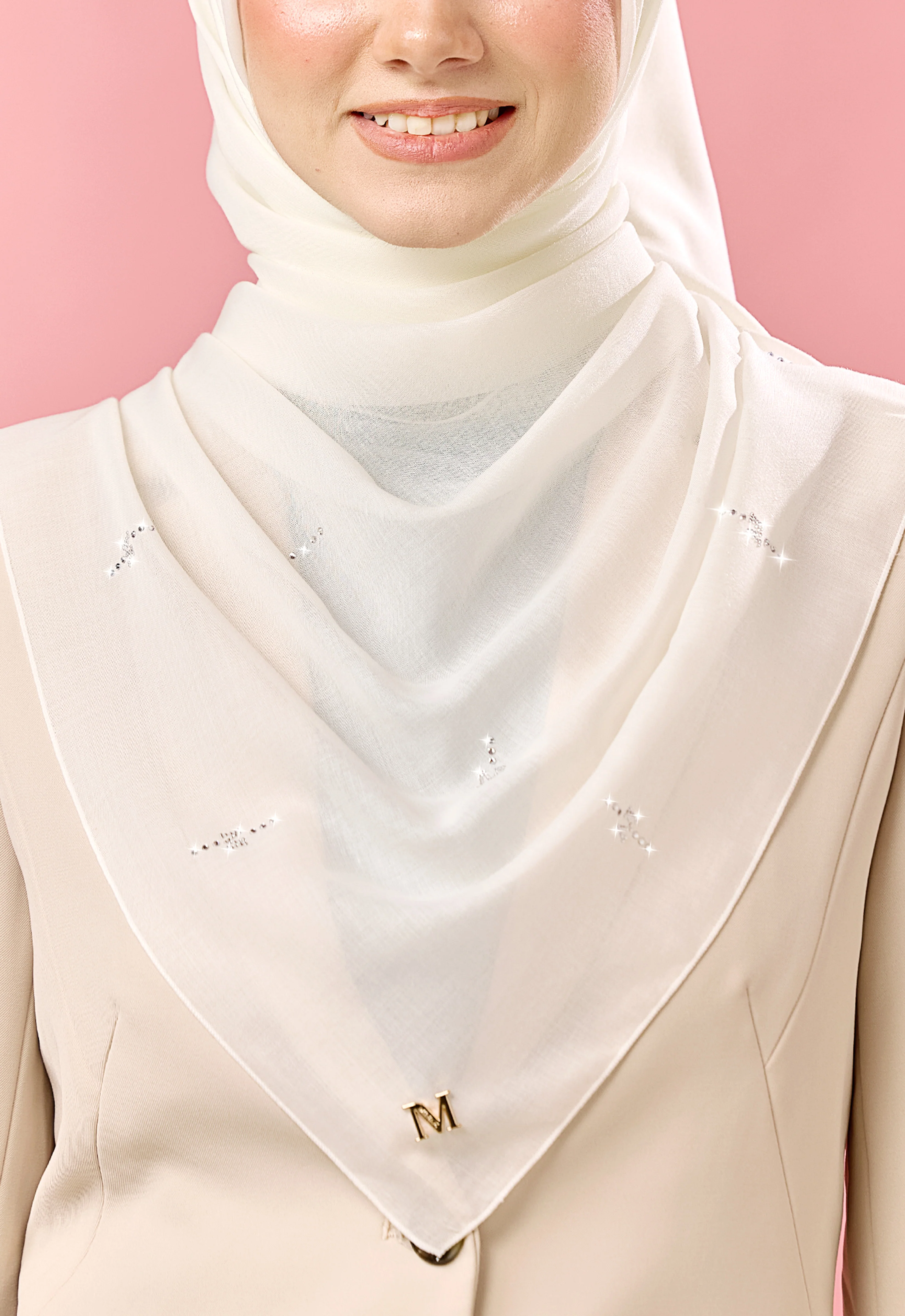 SURI PLAIN STONE - OFF WHITE - Image 5