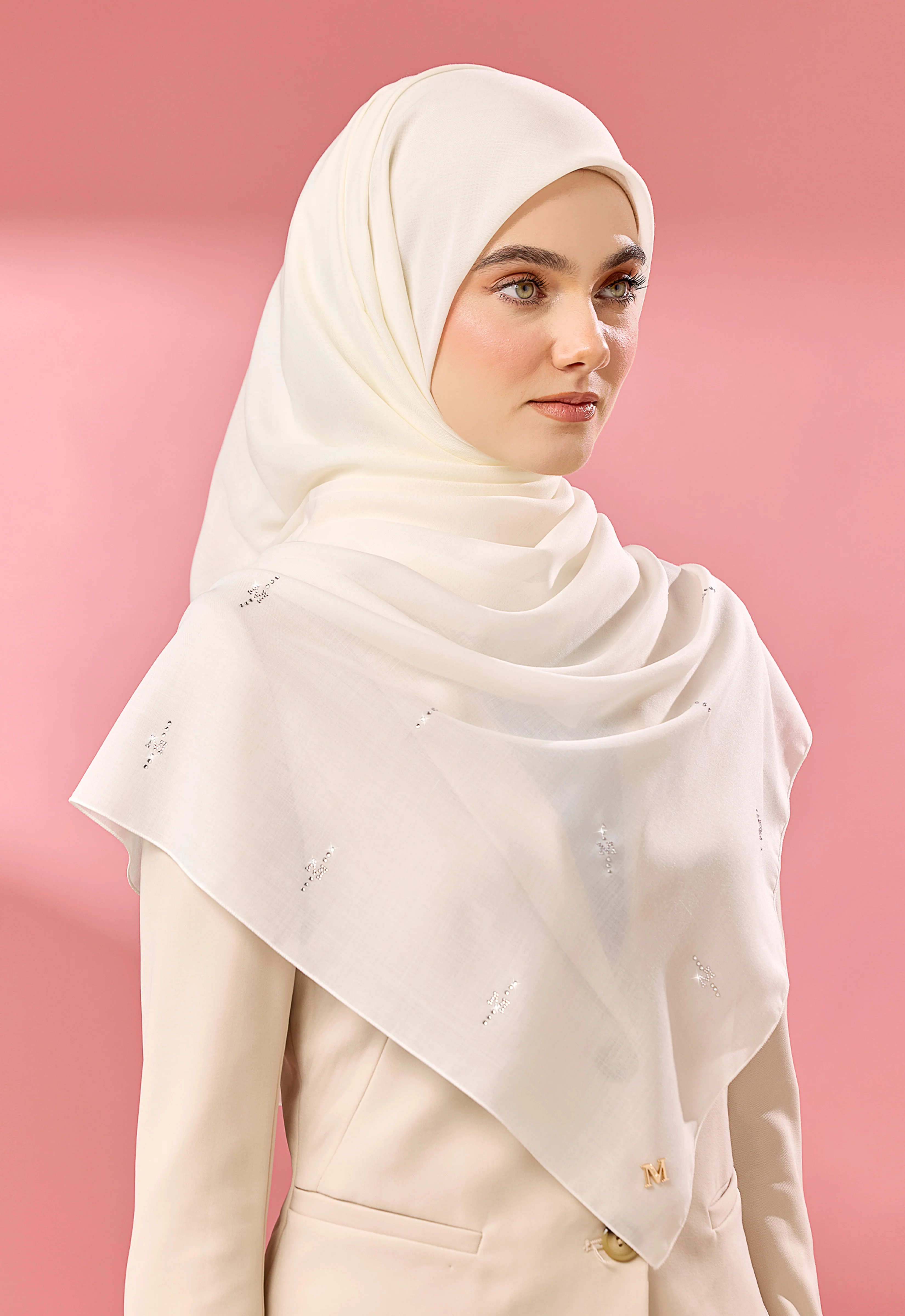 SURI PLAIN STONE - OFF WHITE - Image 8