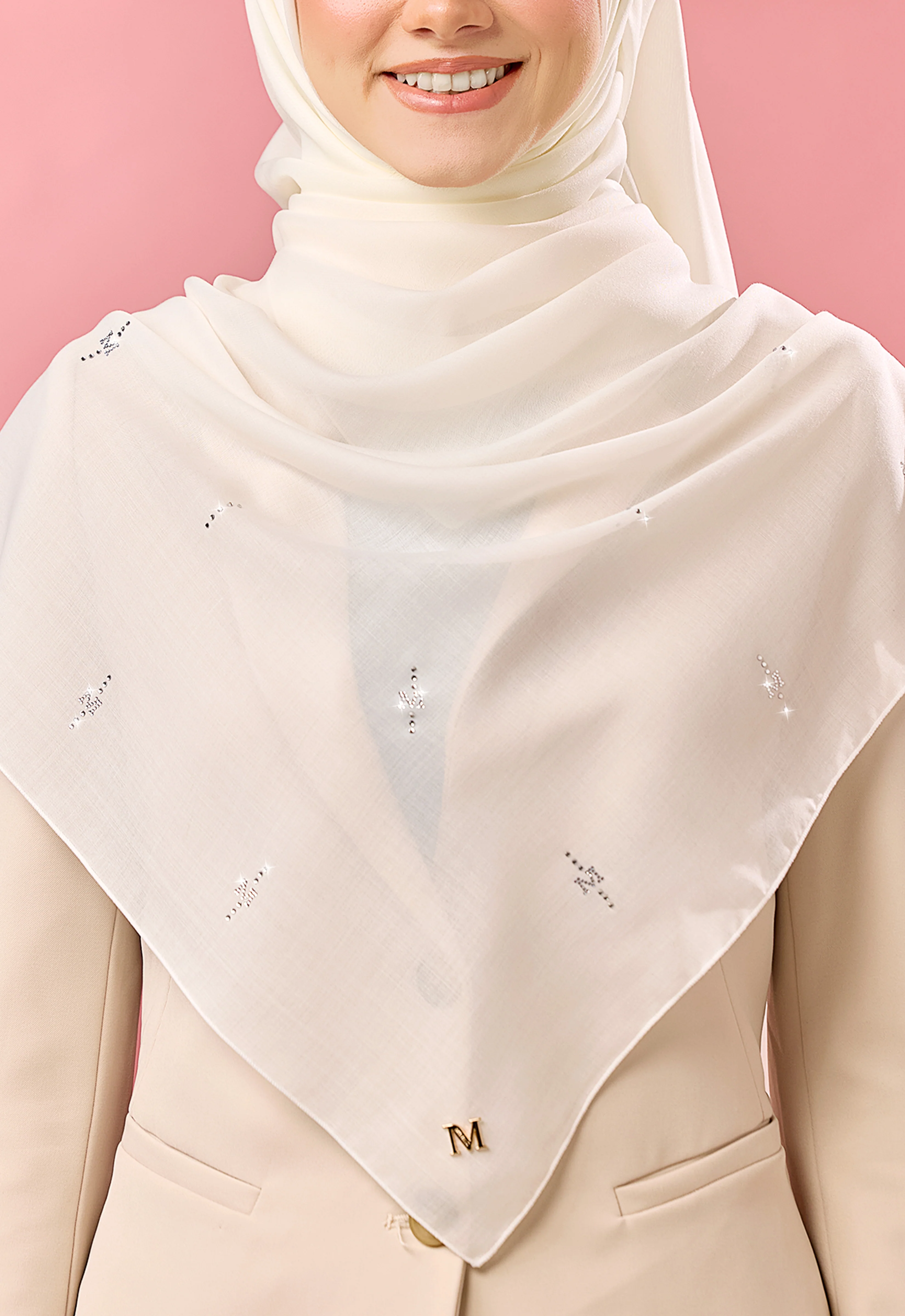 SURI PLAIN STONE - OFF WHITE - Image 9